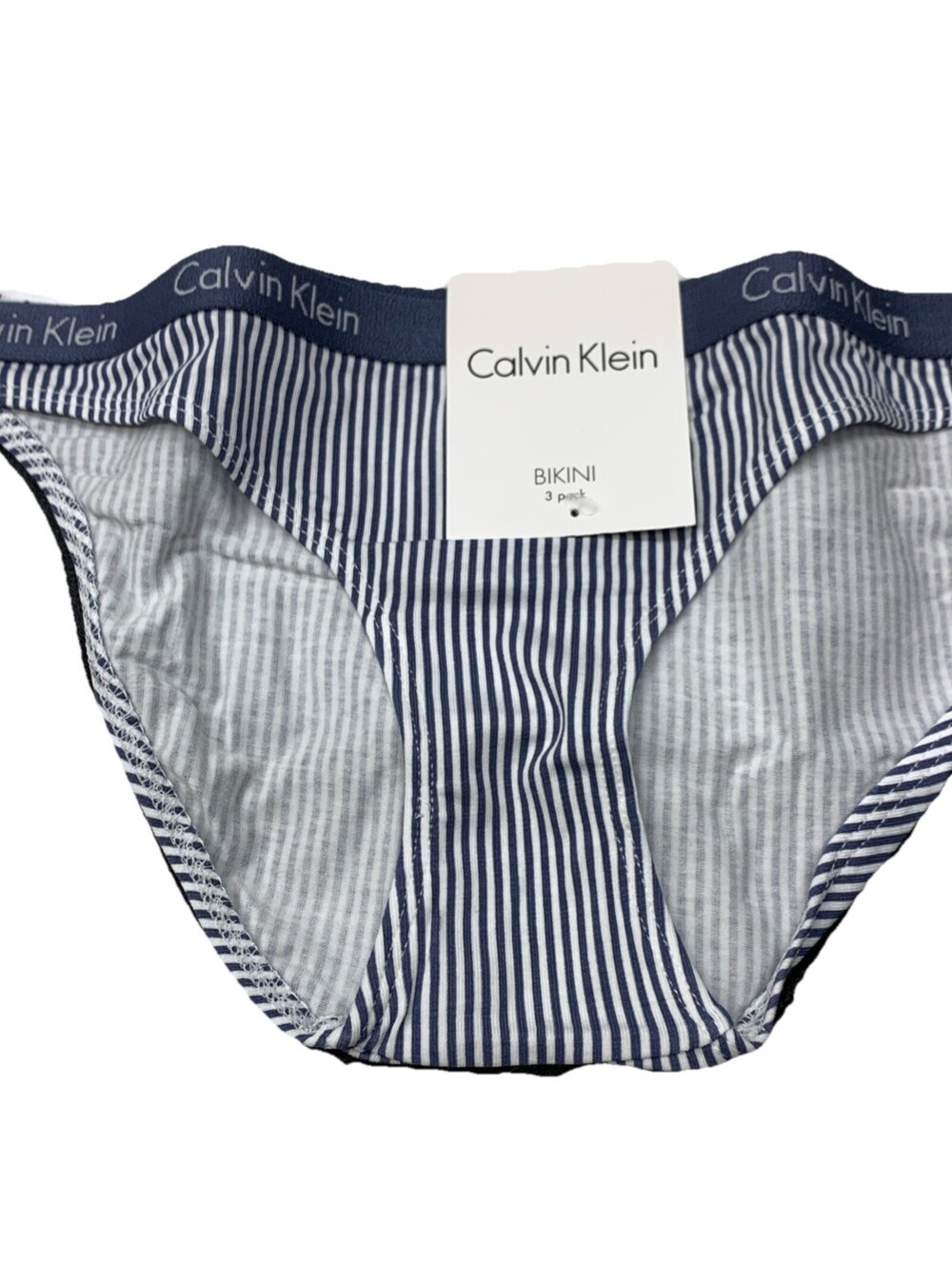 Calvin Klein Women's Carousel Bikini Panty Size X-Small Underwear QP12580 3 Pack